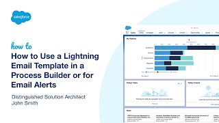 How to Use a Lightning Email Template in a Process Builder or for Email Alerts  Salesforce [upl. by Edythe]