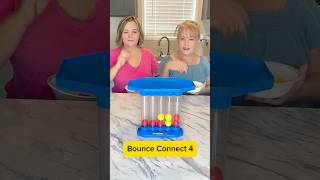 Bounce connect 4 mom vs daughter connect4 familygames family games fun [upl. by Amargo]