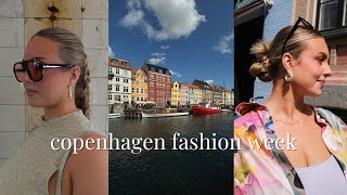 Copenhagen Fashion Week Vlog  CPHFW SS25 [upl. by Atiluap]