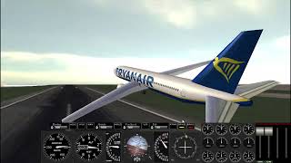 Average Ryanair smooth landing [upl. by Lenox709]