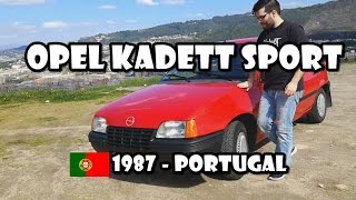 Opel Kadett E 1987 LS 1st Portuguese Sport Edition aka Vauxhall Chevrolet Monza Astra [upl. by Ledah]