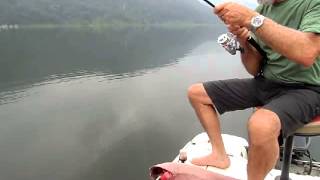 Lure fishing adventure  wild natural reservoir in chiang mai [upl. by Jurkoic]