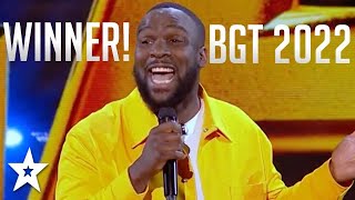 WINNER Of Britains Got Talent 2022 Is Comedian Axel Blake All Auditions amp Performances [upl. by Gorton]