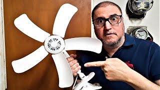 AEROGENERADOR EOLICO CASERO CON VENTILADOR CHINO INCREIBLE Recalibrando  DIY wind turbine with fan [upl. by Nelad884]