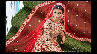 Actress Mohena Kumari Singh Bridal Photoshoot Behind the Scenes by Prashant Samtani Photography [upl. by Hagep]