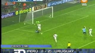 América Noticias060913 Perú 1 Uruguay 2 Eliminatorias 2014 [upl. by Gregor]