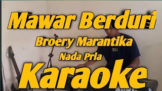 Mawar Berduri Karaoke Broery Marantika Nada Pria Versi Korg PA700 [upl. by Suoirred]