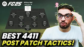 POST PATCH BEST META 4411 FORMATION AND CUSTOM TACTICS  FC 25 ULTIMATE TEAM [upl. by Beck]