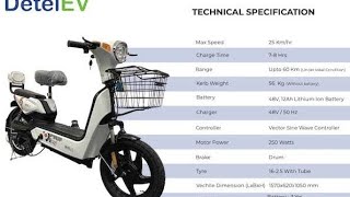 Detel pure easy electric scooterpricespecificationsFriendly budget scooter [upl. by Arezzini]