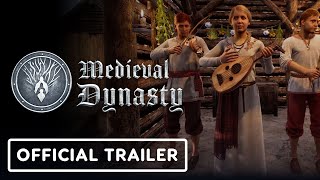 Medieval Dynasty  Official Console Coop Mode Update Gameplay Trailer [upl. by Ordnasela606]