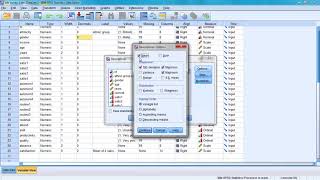 SPSS 24 Tutorial 6 Mean Median amp Mode [upl. by Dahij]