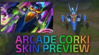 Arcade Corki  Skin Preview  League of Legends [upl. by Miles]