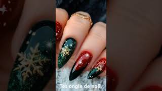 Tes ongle de noel [upl. by Linetta]