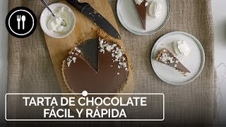 Tarta de chocolate fácil y rápida en 15 minutos  Directo al Paladar [upl. by Asenej]