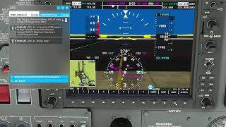 Cessna 172 How to enter squawk code transponder  Microsoft Flight Simulator [upl. by Eiryk]