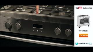 Freestanding Westinghouse Dual Fuel Oven Stove WFE912SA Review  Appliances Online [upl. by Irej]