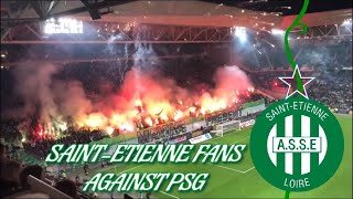 SAINT ETIENNE FANS AGAINST PSG [upl. by Witkin]