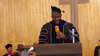 Speech delivered by Elias Shoniyin at Carver Christian University 23rd commencement convocation [upl. by Krystalle]