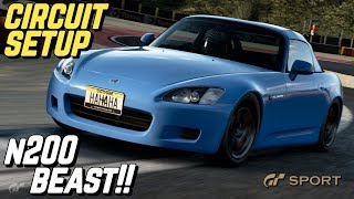 GT SPORT  Honda S2000 CIRCUIT SETUP Guide [upl. by Tnek]