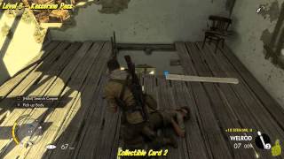 Sniper Elite 3 Level 6 Kasserine Pass All collectibles listed below  HTG [upl. by Icnan]