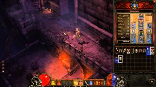 Présentation du Demon Hunter Chasseur de démon  Diablo 3 Gameplay CBT  KanardWC [upl. by Oicor]