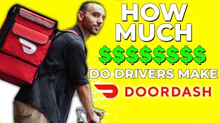 How Much Money Do Doordash Drivers REALLY Make 2024 [upl. by Locin]