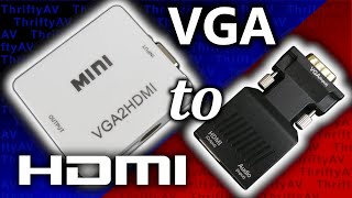 VGA to HDMI Showdown [upl. by Glantz]