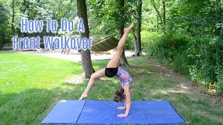 How to do a Front Walkover Everyday Gymnastics [upl. by Procto]