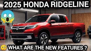 2025 Honda Ridgeline  Everything You Need to Know [upl. by Odnomra]