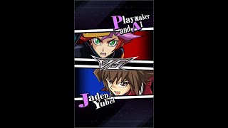 Yugioh Duel Links  JadenYubel Vs Playmaker [upl. by Teloiv]