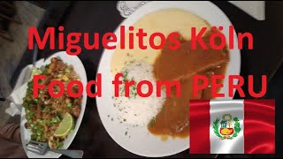 Lunch at Miguelitos Peruvian Restaurant Cologne Köln Peruanisch Essen 🇩🇪 [upl. by Longo]