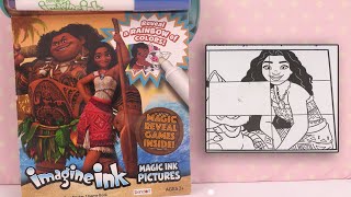 Vaiana 2 Livre dActivités et Coloriage  Moana Imagine Ink [upl. by Laris]