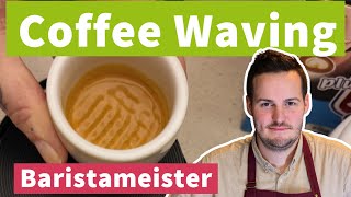 KaffeeInnovation Espresso mit Vibration verbessern CoffeeWaving [upl. by Berners81]