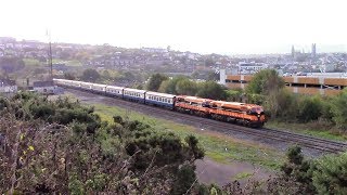 RPSI Munster Double Railtour with locos 071 amp 073  Saturday the 14th October 2017 [upl. by Elisabet]