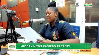 Midday News Kasiebo Is Tasty on Adom 1063 FM 030424 [upl. by Judus170]