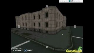 Silent Hill 1  3D Tile Map TEST 2 [upl. by Ainimre]