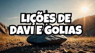 A Pedra que Derrubou o Gigante Lições de Davi e Golias [upl. by Rosabella]