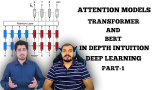 Live Session Encoder DecoderAttention Models Transformers Bert Part 1 [upl. by Airan]