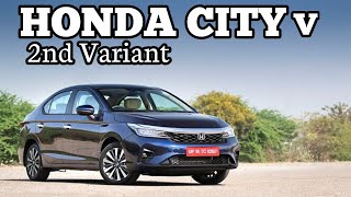 HONDA CITY V SECOND VARIANT DETAILED MALAYALAM REVIEW  ONROAD PRICE  FEATURES  DOWNPAYMENT [upl. by Suoiradal433]