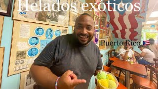 Los helados 🍨 más exóticos de Puerto Rico 🇵🇷 en Lares [upl. by Idahs]