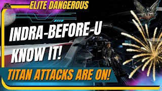 Surviving the Elite Dangerous INDRA Titan [upl. by Matlick146]