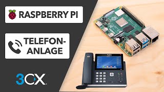 Kostenlose VoIP Telefonlange mit dem Raspberry Pi  3CX System selbst betreiben TEIL 1 [upl. by Nileve802]