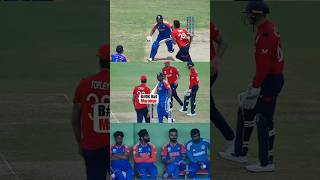 Rohit Sharma Fight with Reece Topley rohitsharma indvsengsemifinal reecetopley [upl. by Claudie]