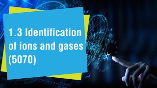 13 Identification of Ions and Gases [upl. by Abbot]