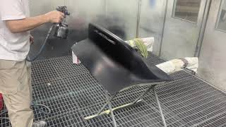 Porsche 996 ducktail spoiler refurbishing 092020 Kolorwerx Autoshop [upl. by Barbie]