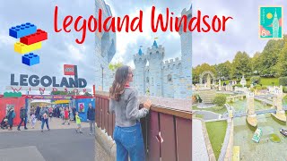 My first ever LEGOLAND visit  Legoland Windsor  Vlog [upl. by Seuqramed980]