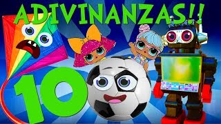 Adivinar que Juguete es 10 Adivinanzas y acertijos de Juguetes  Video para niños [upl. by Niassuh]