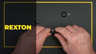 How to turn onoff a battery driven custom device  REXTON Hearing Aids [upl. by Barbey]