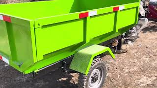 150cc garbage mini tipper  channel subscribe [upl. by Marco]