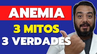 Anemia 3 Mitos e 3 fatos que você precisa conhecer ainda hoje  Dr Victor Proença [upl. by Pathe]